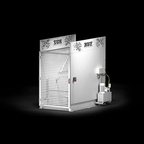 Опрокидыватель для контейнеров - RUF. BRIQUETTING SYSTEMS - подъемный