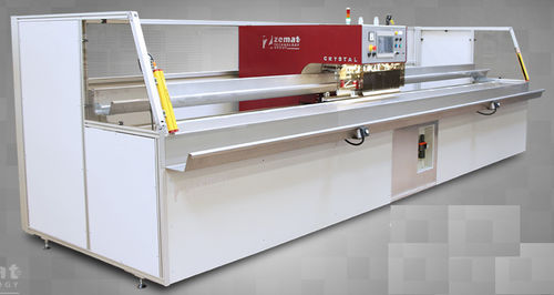 Станок для сварки с высокой частотой - Crystal - Zemat Technology Group - контролируемый PLC / для ПВХ / для производства кедера