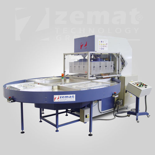Станок для сварки для дуговой сварки - OPTIMA - Zemat Technology Group - с высокой частотой / контролируемый PLC / с поворотным столом