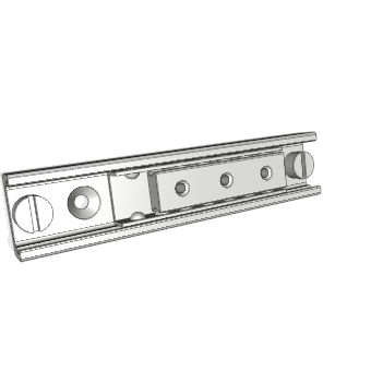 Линейная направляющая с обоймой шарикового подшипника - NTSF28G series - Nadella Group - с упором