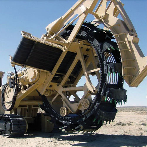 Шпонострогальный станок пила для скальных пород - 1475XL EVO - TESMEC - гусеничный