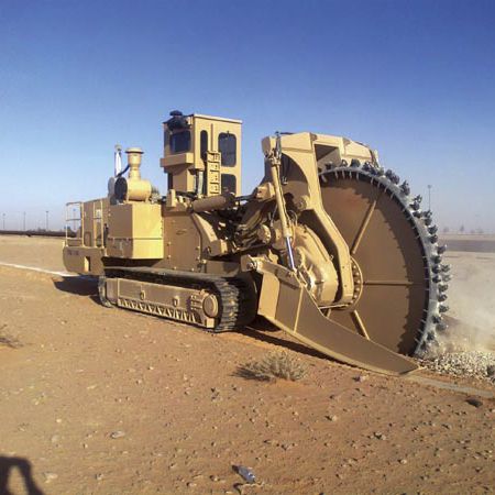 Цепной шпонострогальный станок - 1150 EVO - TESMEC - гусеничный