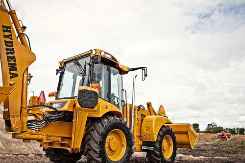 Шарнирный экскаватор-погрузчик - 906E, 908E - Hydrema A/S - дизельный
