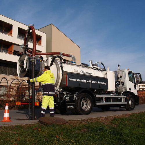 Каналопромывочный грузовой автомобиль - CityCleaner - KAISER AG Fahrzeugwerk - с вторичным использованием воды