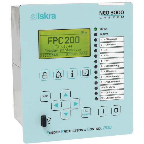 Защитное реле замыкания на землю - FPC 200 - Iskra d.d. - скачков напряжений / тока перегрузки / тока ниже номинального