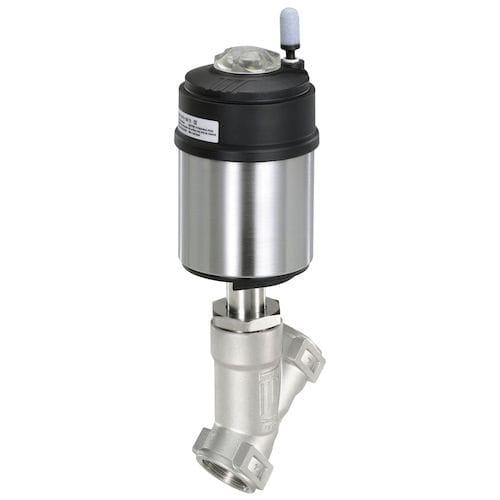 Клапан с наклонным седлом - 2100  - BÜRKERT FLUID CONTROL SYSTEMS - поршневый / с пневматическим управлением / для контроля