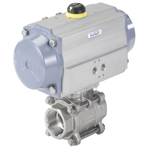 Клапан со сферическим золотником - 8805  - BÜRKERT FLUID CONTROL SYSTEMS - с пневматическим управлением / для регулировки / для воды