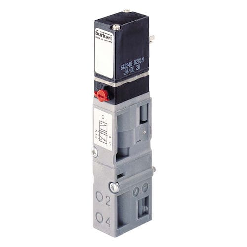 Пневматический распределитель с заслонкой - 6527  - BÜRKERT FLUID CONTROL SYSTEMS - управление от соленоида / с контролируемым приводом / с ручным управлением