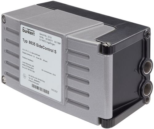 Электропневматический клапанный позиционер - 8635  - BÜRKERT FLUID CONTROL SYSTEMS - для поворота затвора клапана / линейный / IP65