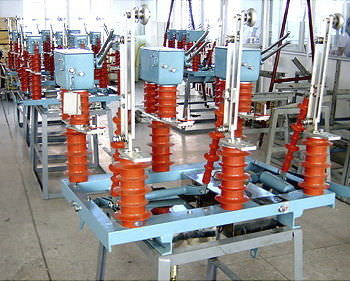 Вакуумный выключатель нагрузки - ningbo yinzhou huayuan electric and machine indust - линейный / однополюсный / установленный на пилоне