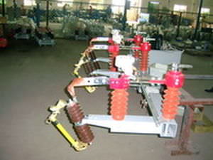 Выключатель нагрузки с воздушной изоляцией - ningbo yinzhou huayuan electric and machine indust - линейный / однополюсный / установленный на пилоне