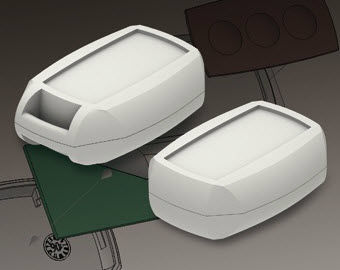Модульный корпус - 31 series - RETEX - пластиковый / для КИПиА / малого размера