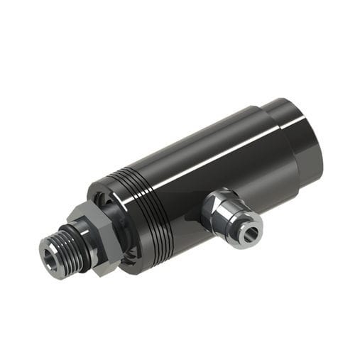Поворотное соединение для станка - 7600T - HAAG + ZEISSLER Maschinenelemente GmbH - для воздуха / для охлаждающей жидкости / из алюминия