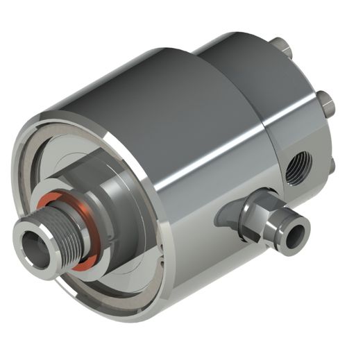 Поворотное соединение для воды - 7400 - HAAG + ZEISSLER Maschinenelemente GmbH - для масла / для применения в пищевой отрасли / высокое давление