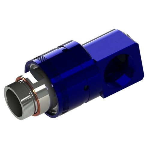 Поворотное соединение для воздуха - 7501 - HAAG + ZEISSLER Maschinenelemente GmbH - для вакуума / из алюминия / из латуни