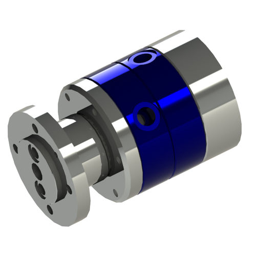 Поворотное соединение для воды - MRF 2-8 passages - HAAG + ZEISSLER Maschinenelemente GmbH - для воздуха / для вакуума / многозаходное