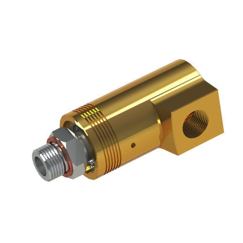 Поворотное соединение для воды - 7900 - HAAG + ZEISSLER Maschinenelemente GmbH - 2 прохода / из латуни