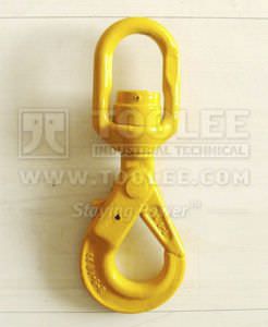 Крюк для подъема - 1209 series - TOOLEE INDUSTRIAL TECHNICAL INC. - с вертлюжным крюком / с предохранительной защелкой / из стали