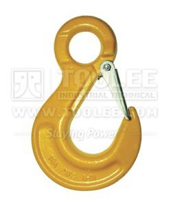 Крюк для подъема - 1220  - TOOLEE INDUSTRIAL TECHNICAL INC. - с проушиной / с предохранительной защелкой / из стали