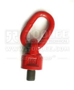 Шарнирное подъемное кольцо - 1723 series - TOOLEE INDUSTRIAL TECHNICAL INC. - с вертлюжным крюком / винтовое