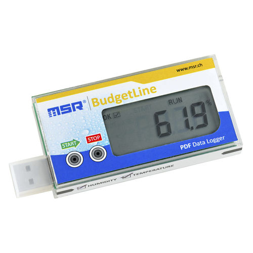 Регистратор данных температура и влажность - MSR BudgetLine - MSR Electronics GmbH - USB / для хранения / для применения в пищевой отрасли