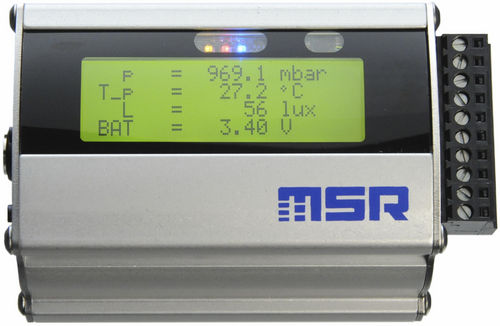 Регистратор данных влажности - MSR255 - MSR Electronics GmbH - ускорения / для измерения температуры / яркости