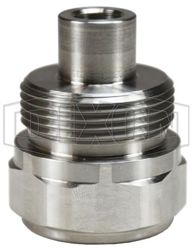 Круглая пробка - TD4F4-SS - TD - DIXON GROUP EUROPE - с шестигранной головкой / резьбовая / из нержавеющей стали