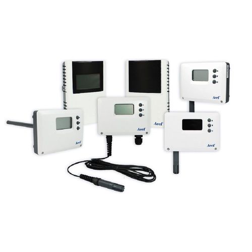 Датчик влажности и температуры точки росы - AHT-5 Series - Autotronic Enterprise Co., Ltd. (Aecl) - относительный / настенный / на подставке