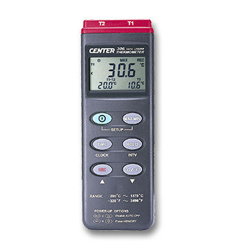 Инфракрасный термометр - 306 - CENTER TECHNOLOGY - цифровой / °C / °F
