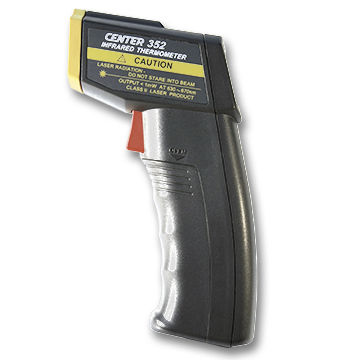 Инфракрасный термометр - 352 - CENTER TECHNOLOGY - цифровой / °C / °F