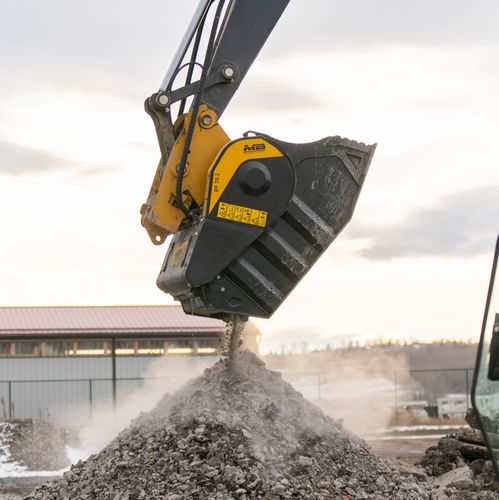 Ковш дробилка - BF70.2 S4 - MB Crusher - для гидравлического экскаватора