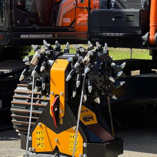 Роторная фреза для экскаватора - MB-R800 - MB Crusher - барабанная