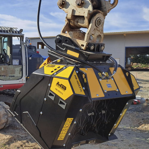 Ковш просеивающая дробилка - MB-HDS314 - MB Crusher - для гидравлического экскаватора / для погрузчика / для экскаватора-погрузчика