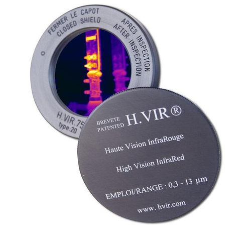Смотровое отверстие для использования в промышленности - H.VIR&reg; series - Wintech Groupe - методом инфракрасной термографии / с фланцем