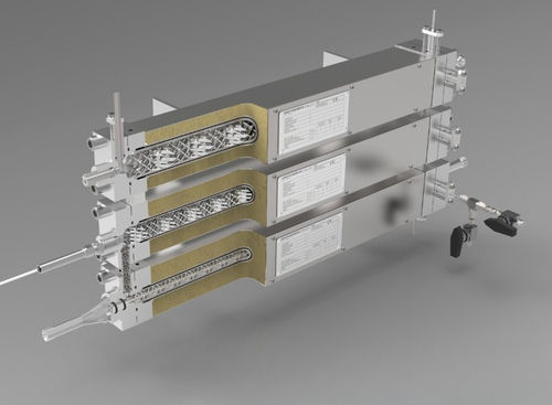 Реактор с неподвижной кроватью - Fluitec mixing + reaction solutions AG - для фармацевтической промышленности / со смесителем / модульный