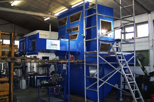 Газовый смеситель для производства стекла - CFD  - Fluitec mixing + reaction solutions AG - компактный