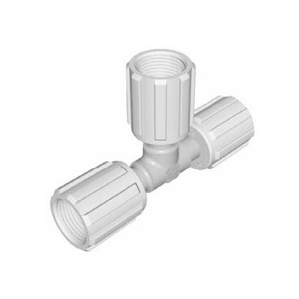 Гидравлический фитинг - Furon® FlareGrip® II  - Saint-Gobain Performance Plastics - Process System - винтовой / Т-образный / из пластика