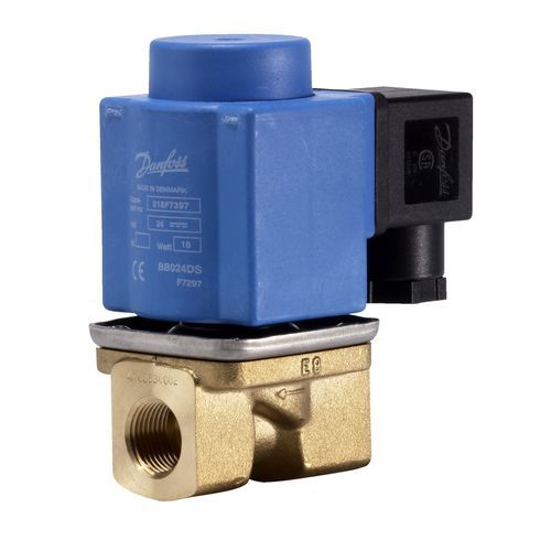 Электромагнитный клапан с контролируемым приводом - EV251B  - Danfoss Industrial Automation - 2 канала / NF / вода