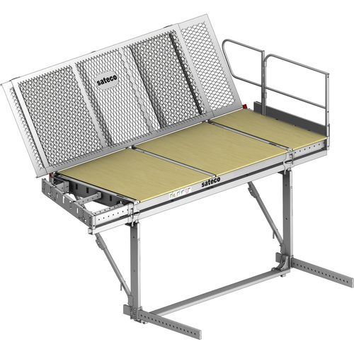 Рабочая платформа - P3D - Sateco - подвесная / для обшивки