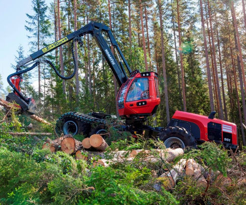 Колесная лесозаготовительная машина - 951  - KOMATSU Forest