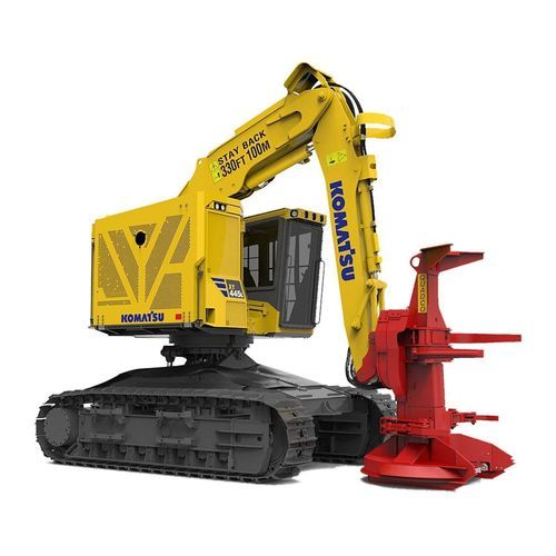 Гусеничная валочно-пакетирующая машина - XT445L-5 - KOMATSU Forest - форвардер