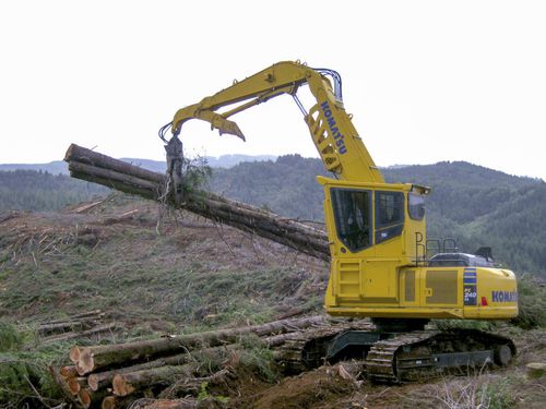 Лесопогрузчик со стрелой - PC240LL-10 - KOMATSU Forest - гусеничный