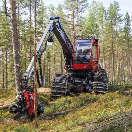 Колесная лесозаготовительная машина - 911 - KOMATSU Forest