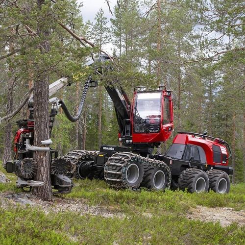 Колесная лесозаготовительная машина - 901XC - KOMATSU Forest