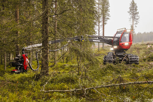 Лесозаготовительная машина на колесах - 931-4 - KOMATSU Forest