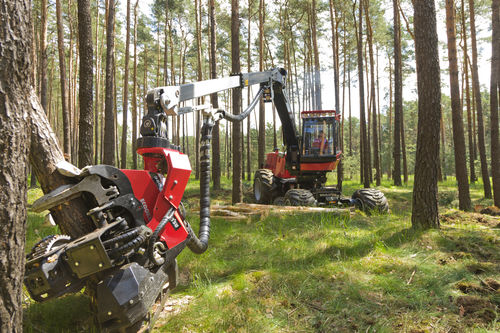 Колесная лесозаготовительная машина - 901 - KOMATSU Forest
