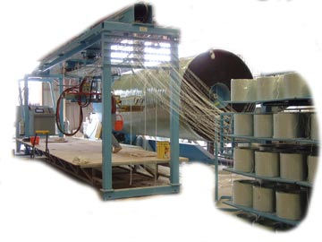 Намоточный станок с управлением от компьютера - Matrasur Composites