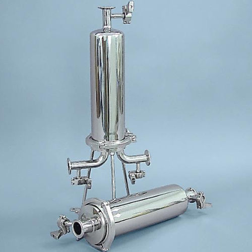 Однокартриджный картер для фильтра - CSH series - Critical Process Filtration - для жидкостей / из нержавеющей стали / санитарный