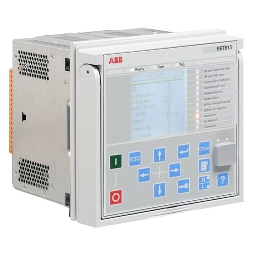 Защитное реле для трансформатора - RET615  - ABB Oy Distribution Automation - замыкания на землю / напряжения / мощности