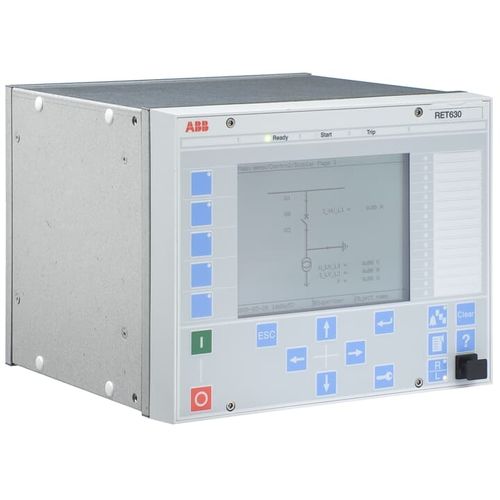 Защитное реле для трансформатора - RET630 - ABB Oy Distribution Automation - напряжения / перегрузки / для монтажа на панели